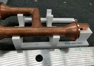 A fixture built on the Rize One 3D printer